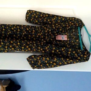 Missguided midi floral dress